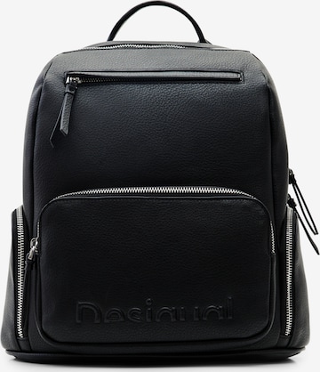 Desigual - Mochila en negro: frente