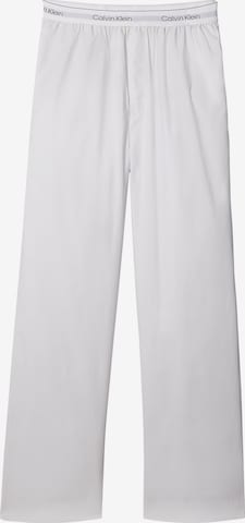 Calvin Klein Underwear Pajama Pants in White: front