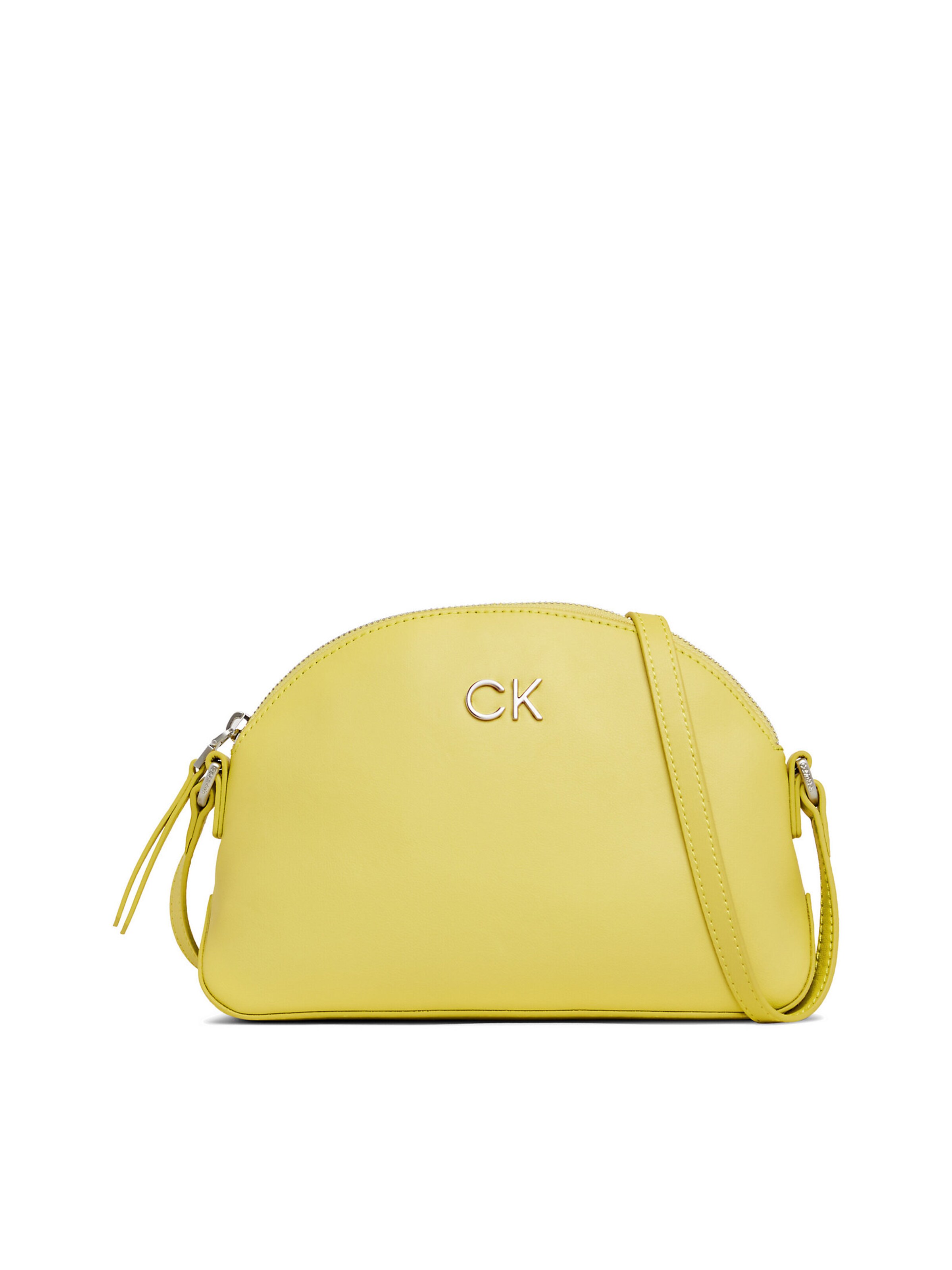 Calvin Klein Crossbody Bag 'Re-Lock' in Yellow: front