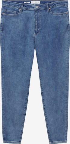 MANGO Slimfit Jeans 'ANNE' in Blau: predná strana