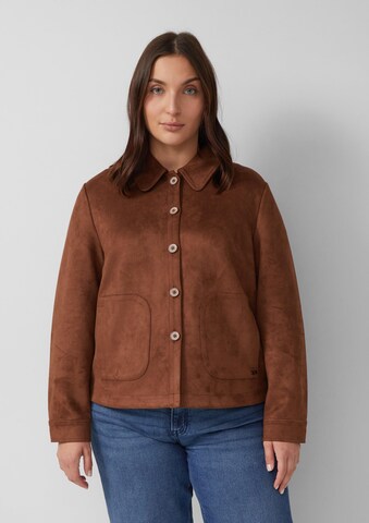Veste mi-saison s.Oliver en marron : devant