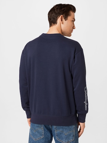 Champion Authentic Athletic Apparel Sweatshirt in Blauw