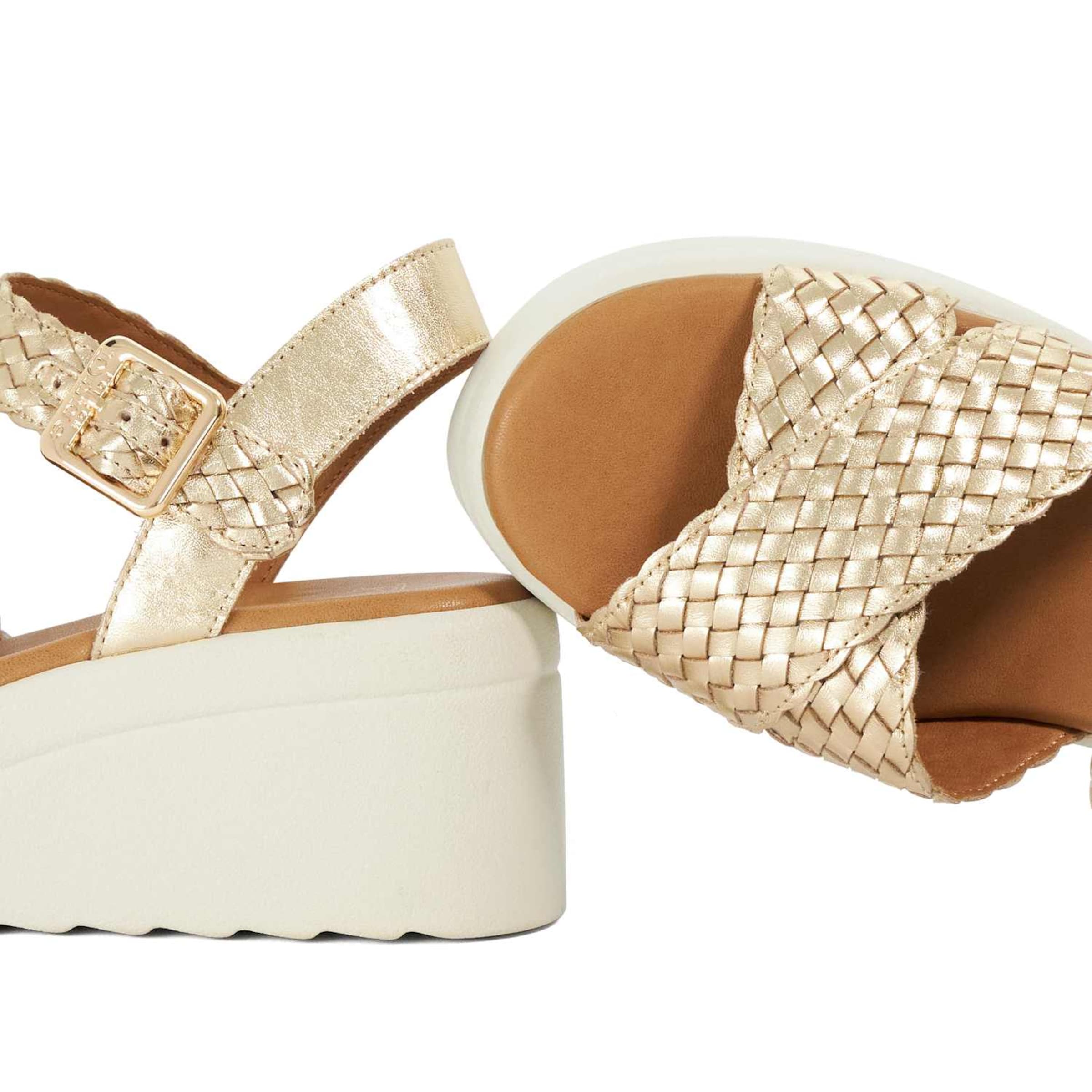 Dune LONDON Sandale in Gold