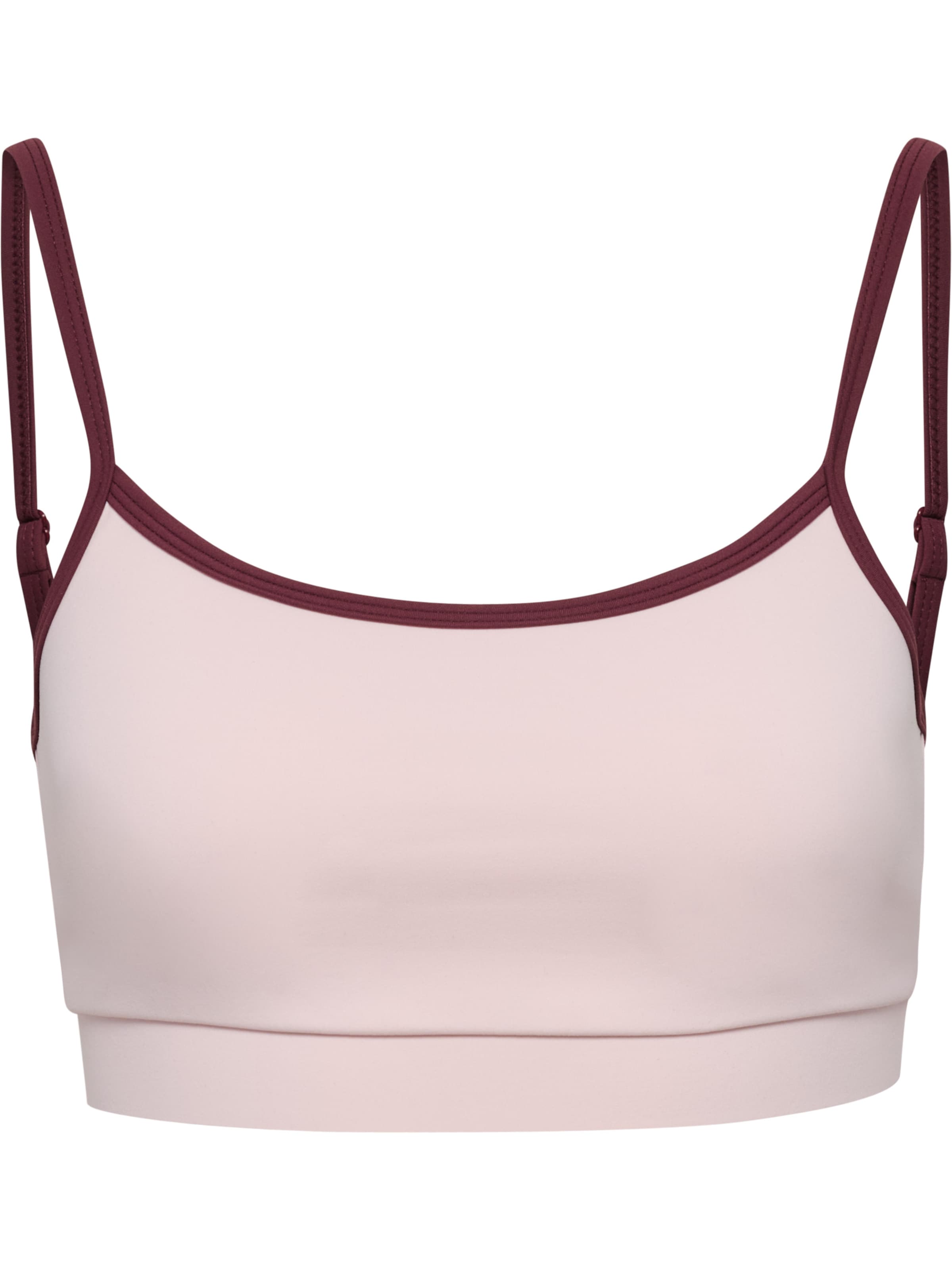 Hummel Sporttop in Roze: voorkant