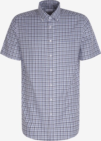 Coupe regular Chemise business SEIDENSTICKER en bleu : devant