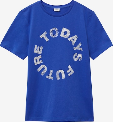 s.Oliver Shirt in Blauw: voorkant