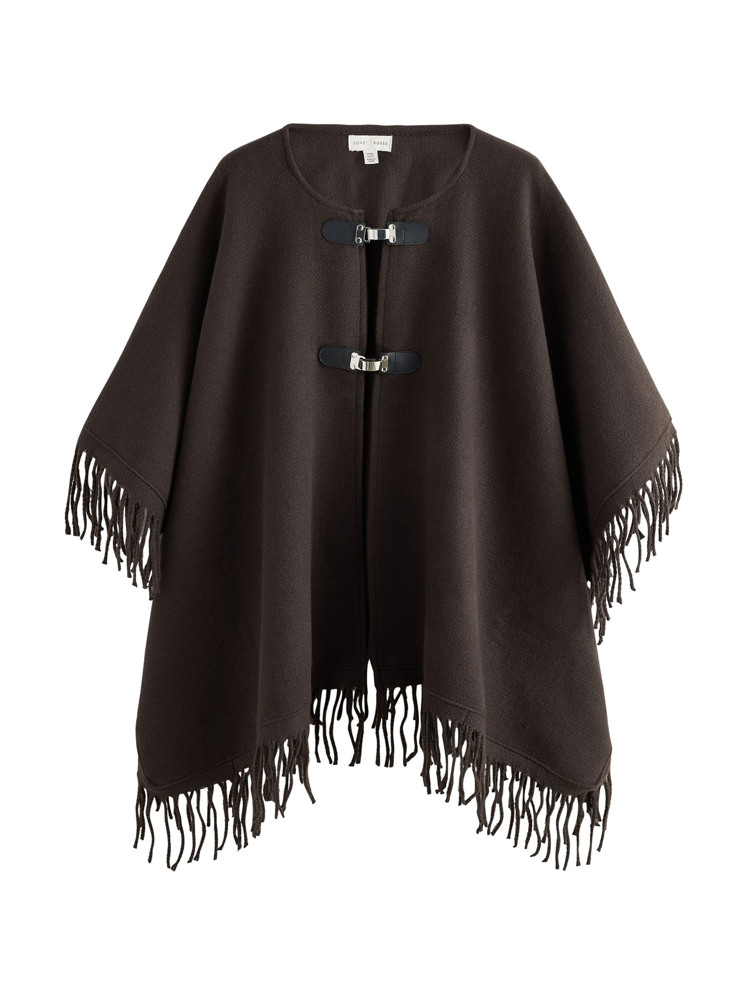 love & roses Cape in Bruin: voorkant