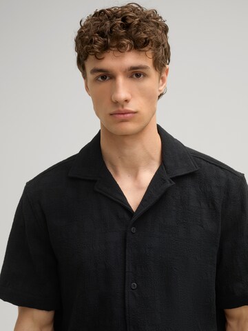 JOOP! Jeans Comfort Fit Hemd 'Hanau' in Schwarz