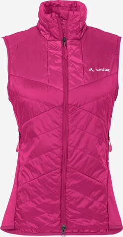 VAUDE Sports Vest 'Sesvenna IV' in Pink: front