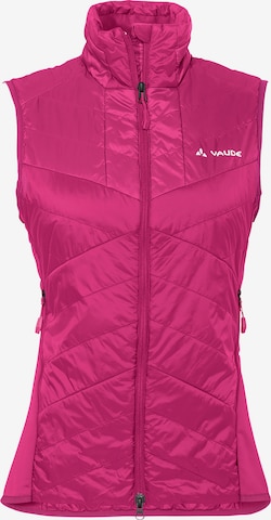 VAUDE Sports Vest 'Sesvenna IV' in Pink: front