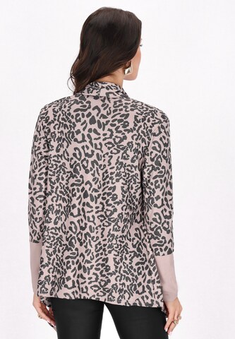 faina Gebreid vest 'Fashion Look' in Bruin