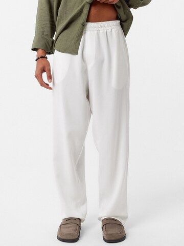 Dandalo Baggy Trousers in Beige: front