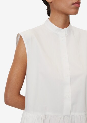 Marc O'Polo DENIM - Vestido camisero en blanco