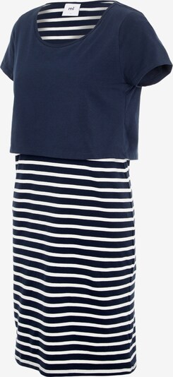 Rochie MAMALICIOUS pe bleumarin / alb, Vizualizare produs
