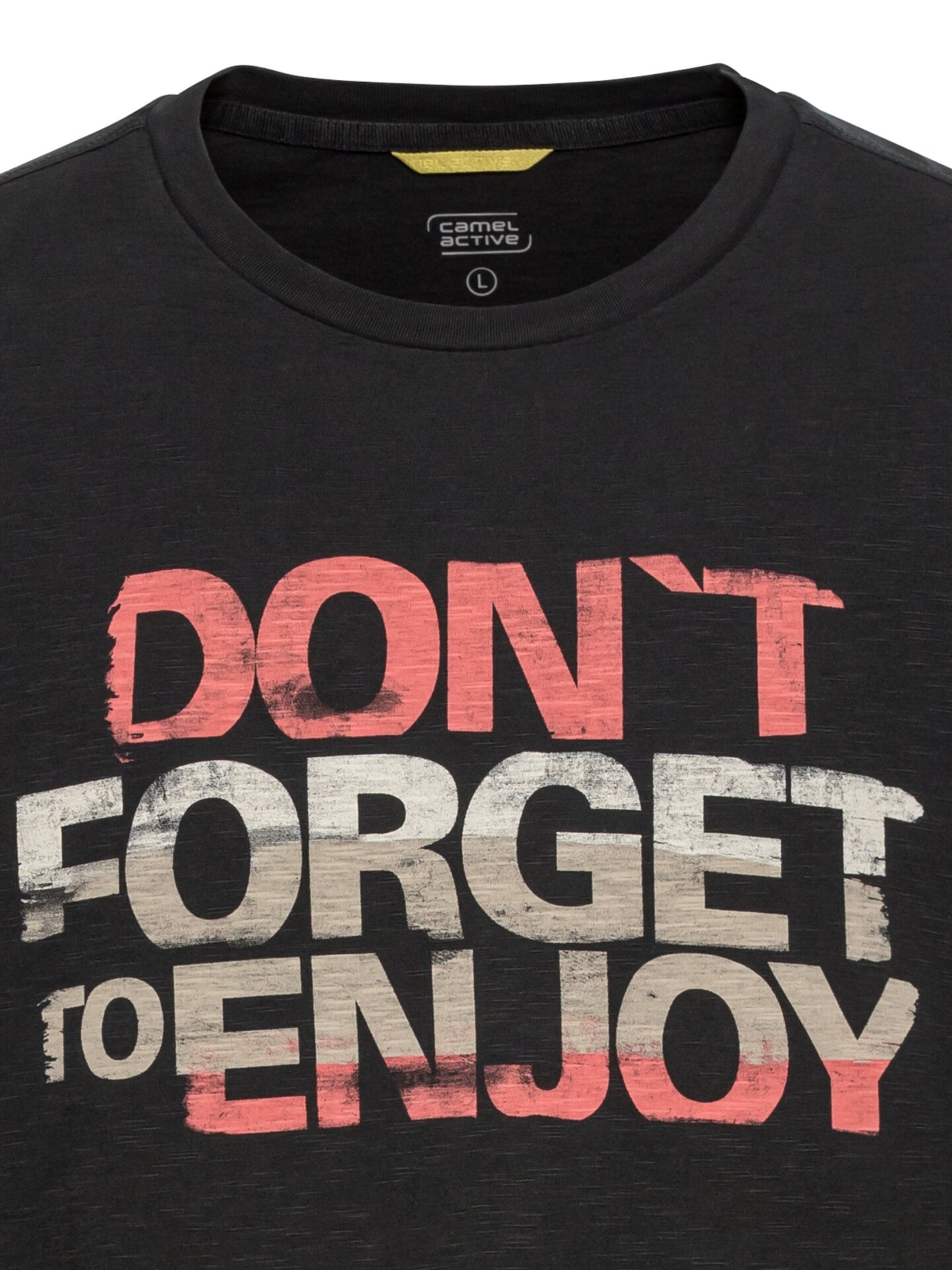 CAMEL ACTIVE Shirt in Black