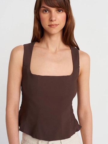 Haut Dilvin en marron