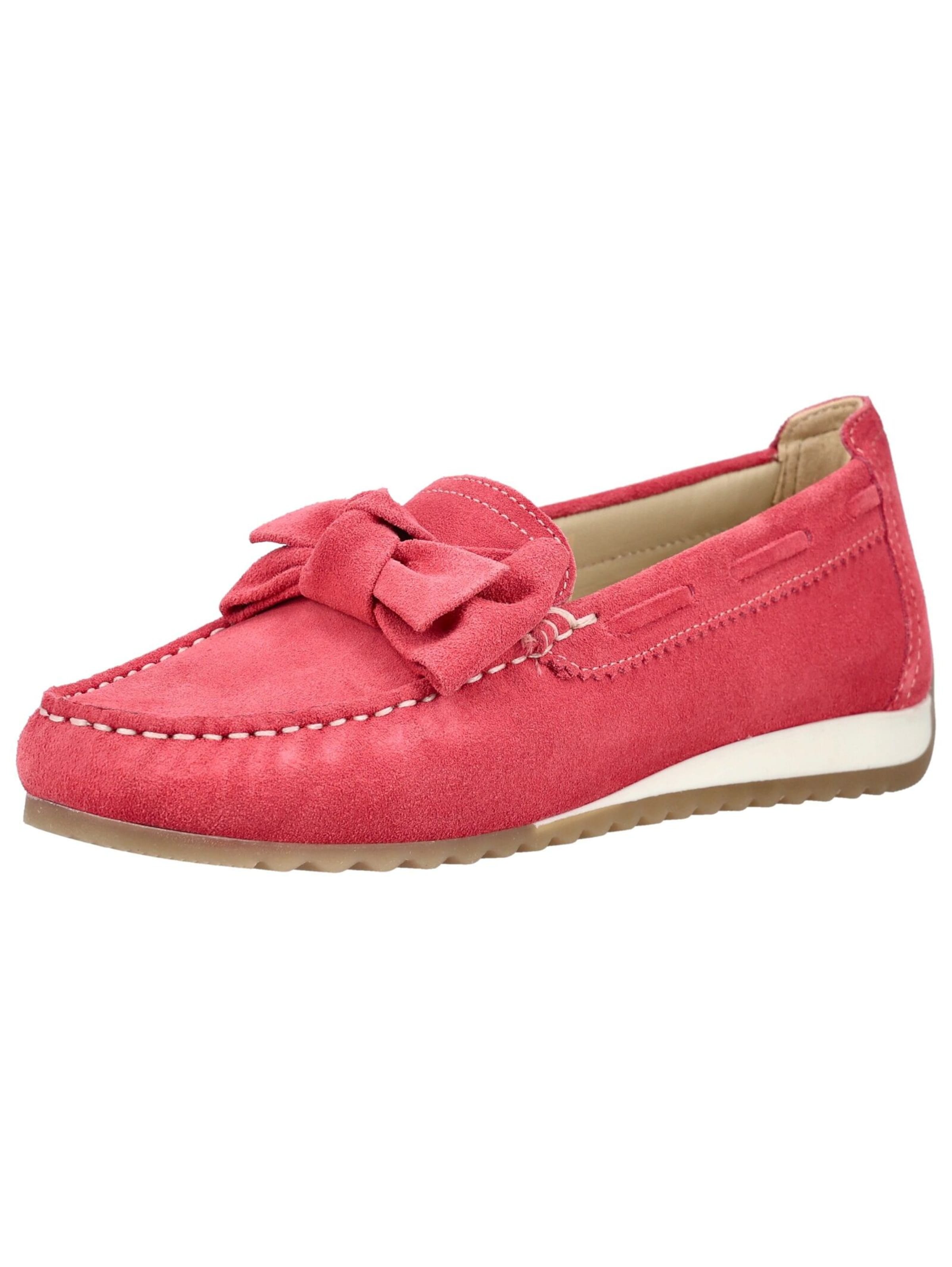 ARA Moccasin in Red: front