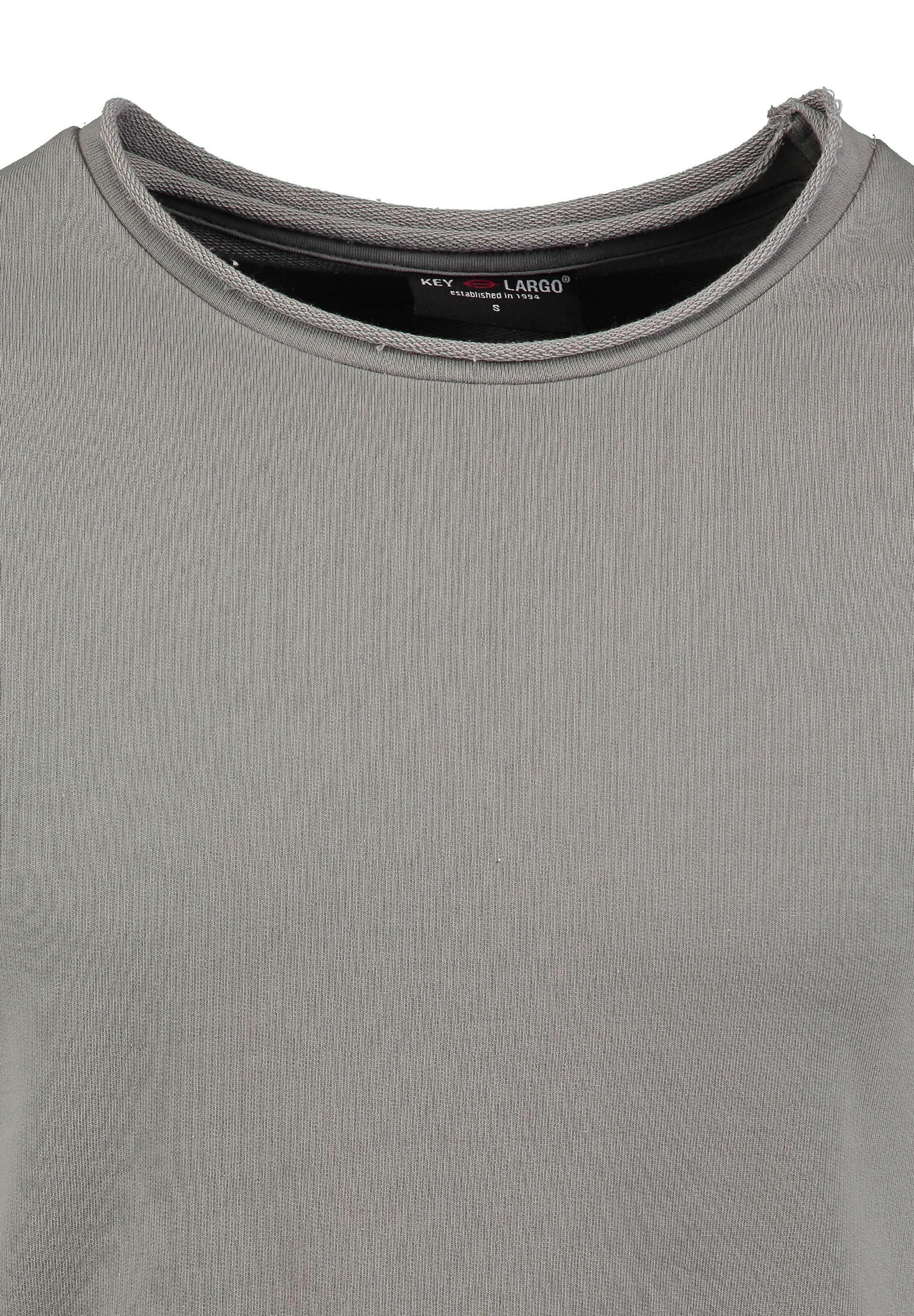 Key Largo Sweatshirt 'Level' in Grey