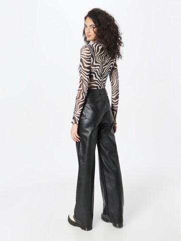 Wide Leg Pantalon Misspap en noir