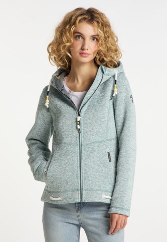 Schmuddelwedda - Chaqueta funcional en verde: frente