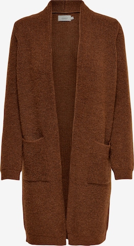ONLY Knit Cardigan 'Jade' in Brown: front