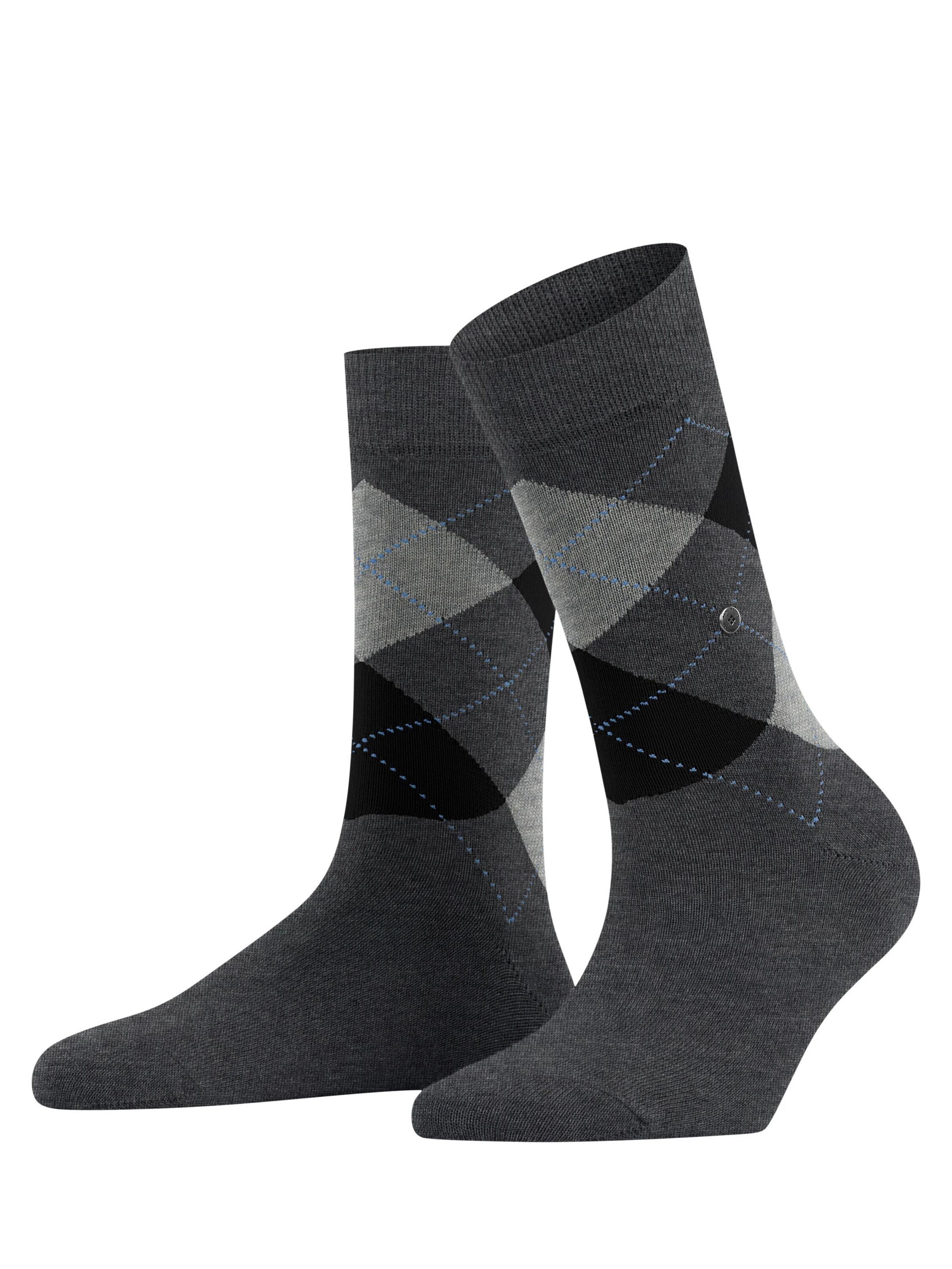 BURLINGTON Socken 'Queen'‌‌‌‌‌‌‌‌‌ in Grau: Vorderseite