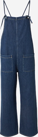 Monki Ohlapna forma Kavbojke z naramnicami | modra barva: sprednja stran