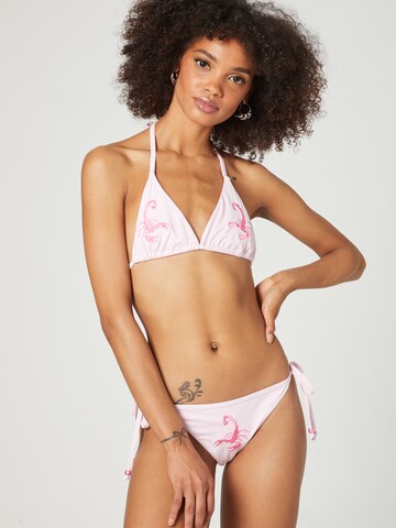 Triangolo Top per bikini 'Katja' di VIERVIER in rosa