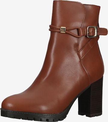 SCAPA Ankle Boots in Brown: front