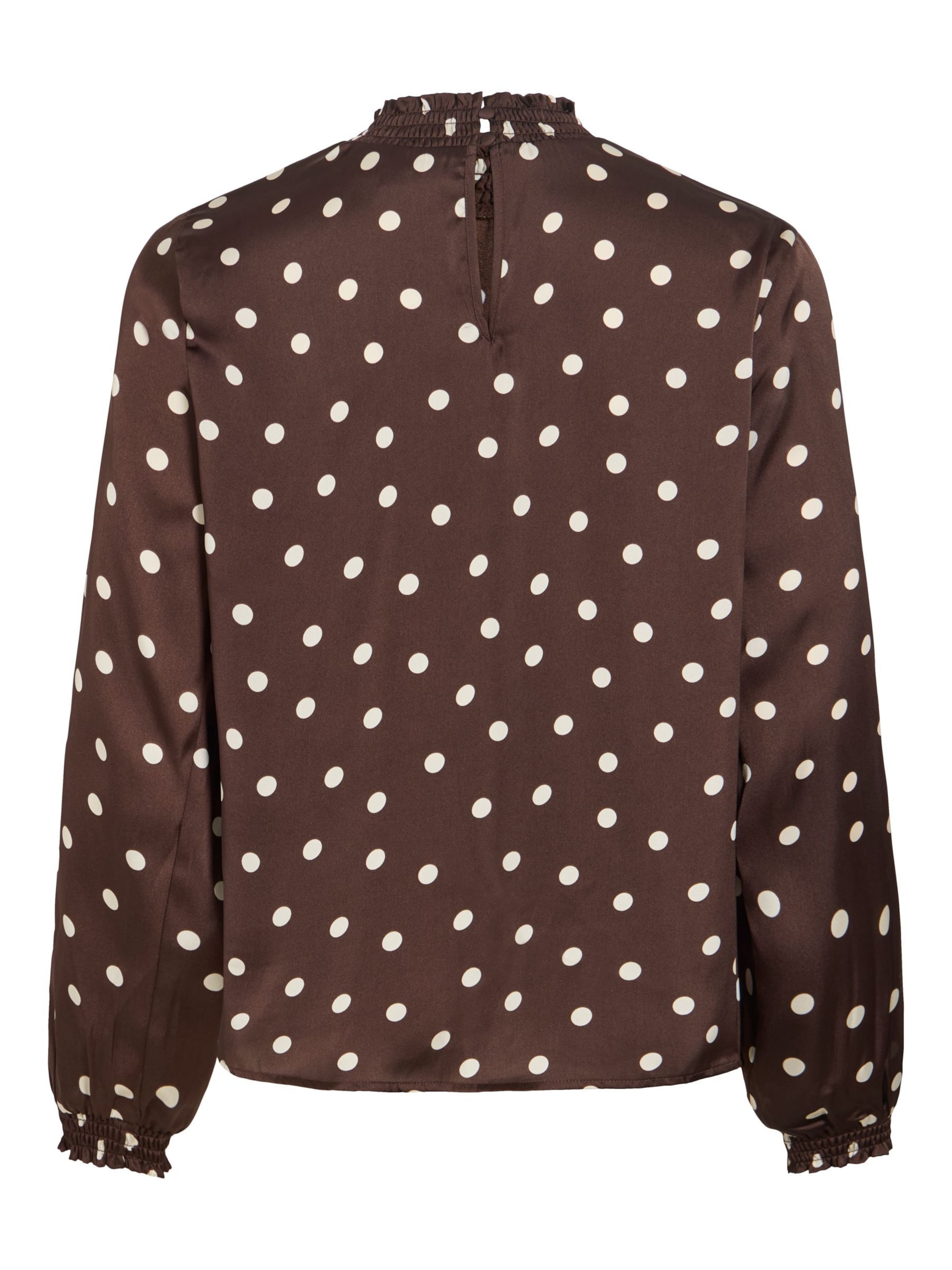 VILA Shirt 'SOFIE' in Brown