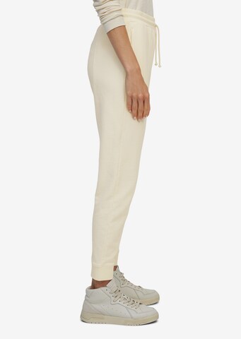 Marc O'Polo Tapered Broek in Wit