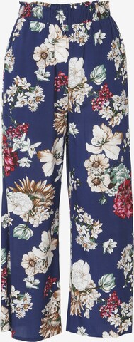 KOROSHI Zvonové kalhoty Kalhoty – modrá: přední strana