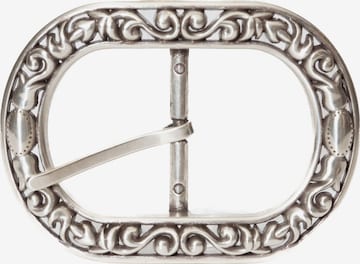 BA98 Belt in Silver: front