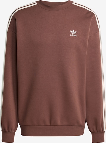 Felpa 'Adicolor' di ADIDAS ORIGINALS in marrone: frontale