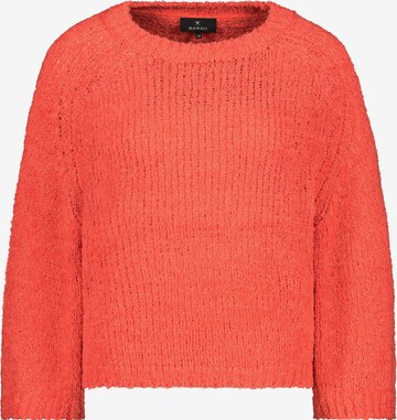 Pull-over monari en orange : devant