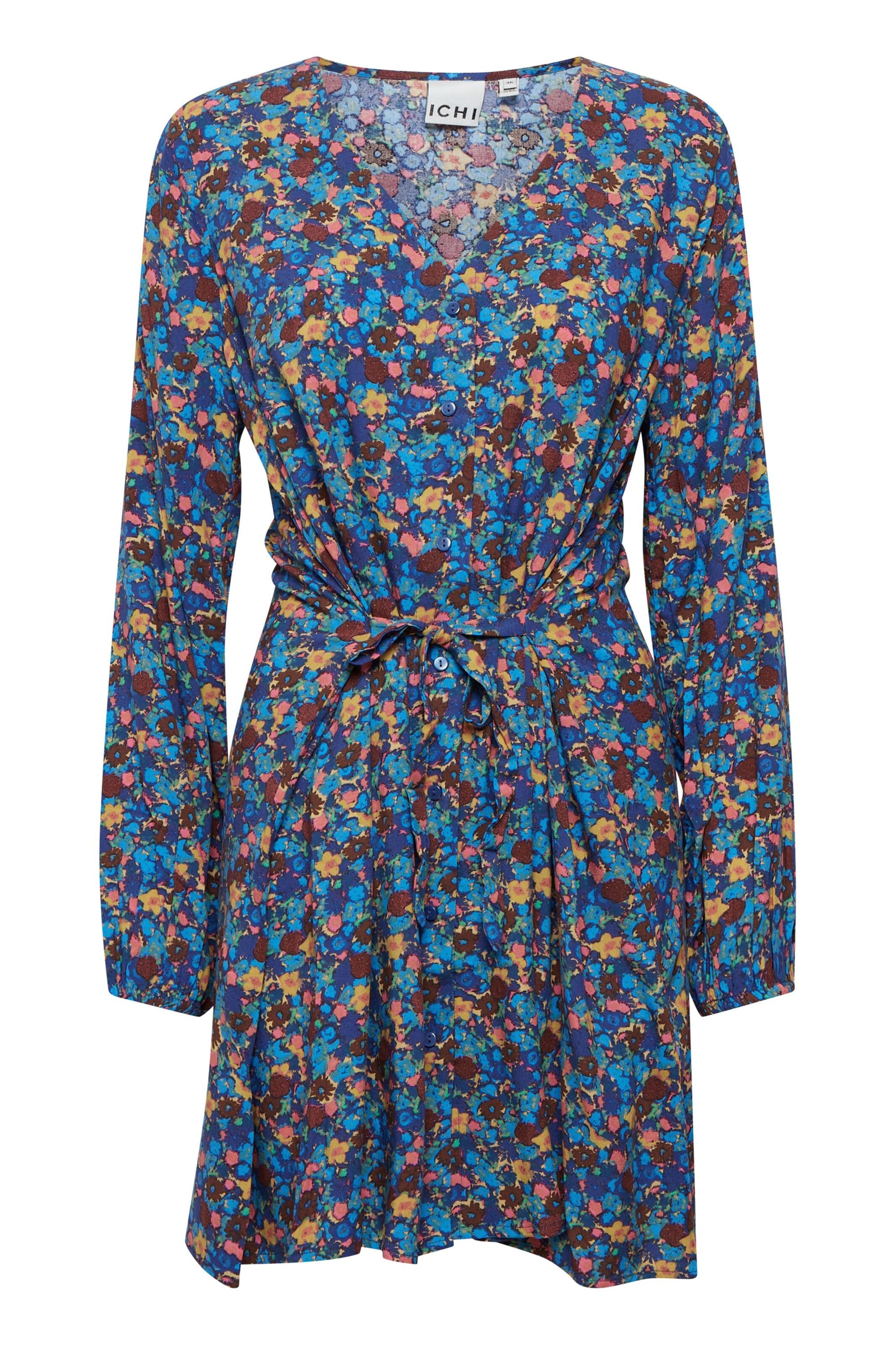 ICHI Kleid 'IHVera' in Blau: Vorderseite