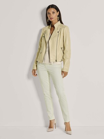 Veste mi-saison MADELEINE en blanc