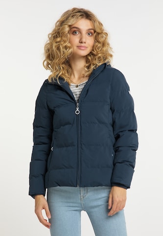 DreiMaster Maritim Winter Jacket in Blue: front