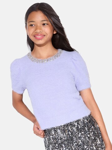 Lipsy Sweater in Purple: front