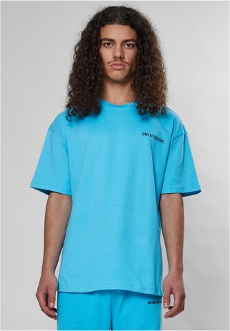 T-Shirt 9N1M SENSE en bleu : devant