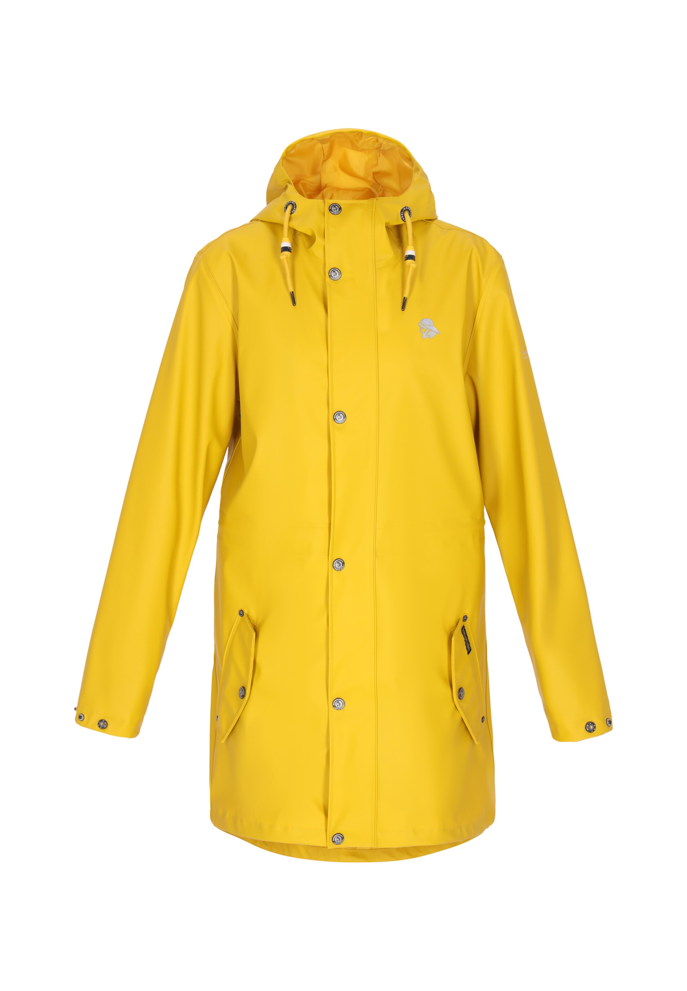 Schmuddelwedda - Abrigo de entretiempo en amarillo: frente
