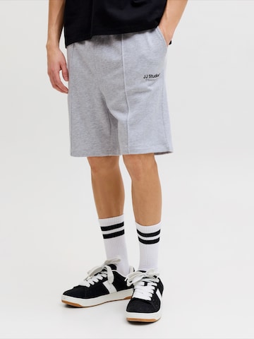 JACK & JONES Loose fit Pants 'JPSTKane Soho' in Grey: front