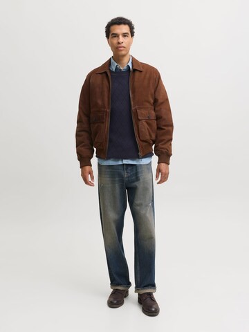 JACK & JONES Sweater 'Blacole' in Blue