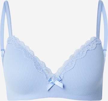 HunkemöllerT-shirt Grudnjak 'Lola' - plava boja: prednji dio