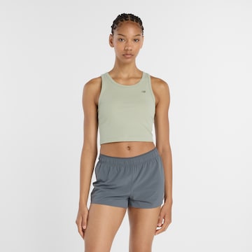 Haut de sport new balance en vert : devant