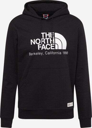 THE NORTH FACE Sweatshirt 'Berkeley California' in schwarz / weiß, Produktansicht