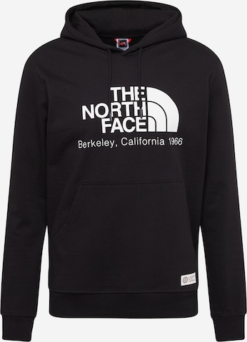 THE NORTH FACE Суичър 'Berkeley California' в черно: отпред