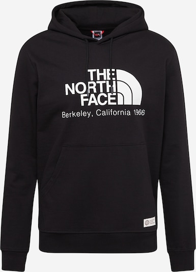 THE NORTH FACE Sweat-shirt 'Berkeley California' en noir / blanc, Vue avec produit