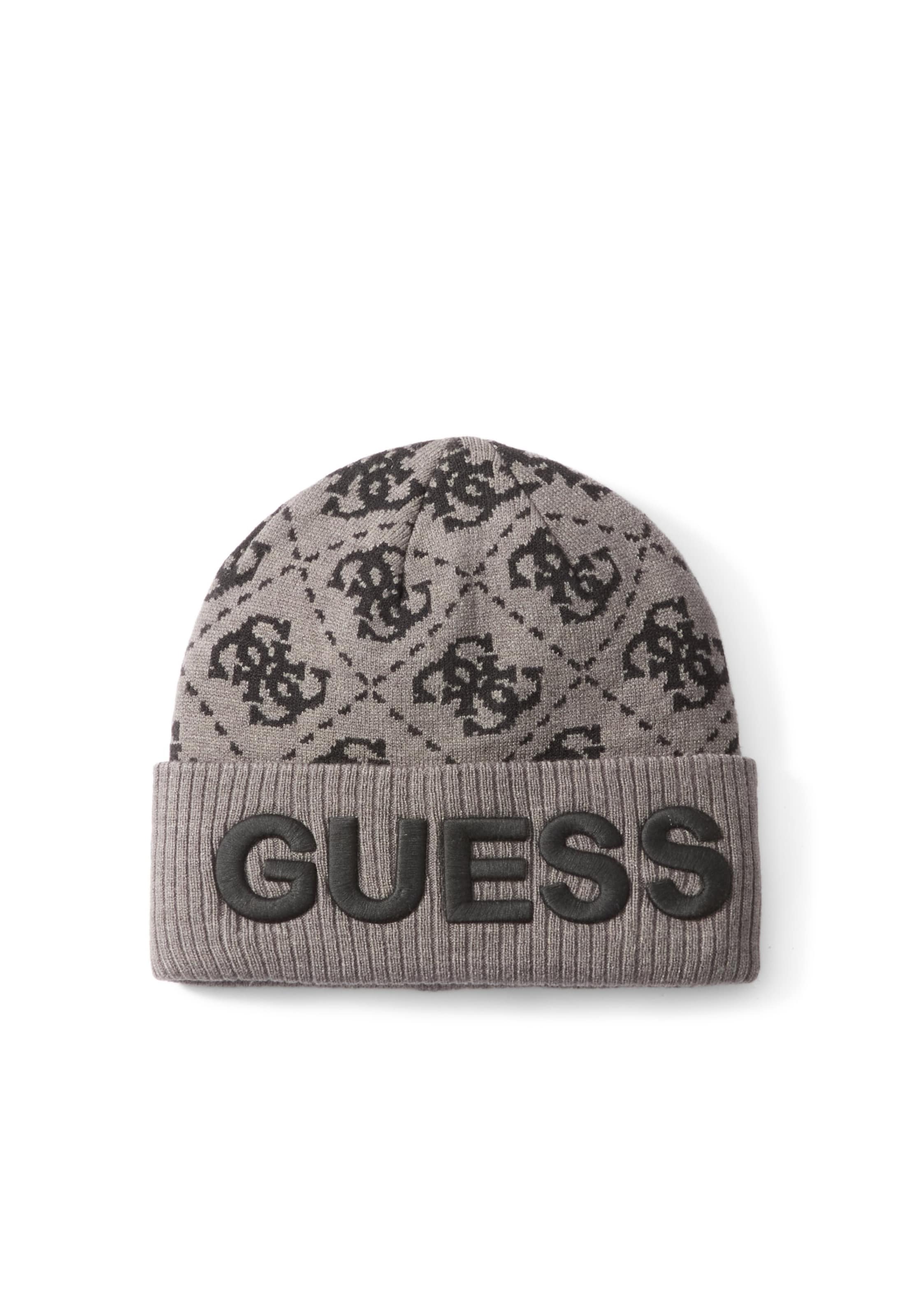 GUESS - Gorra 'MILANO' en gris: frente