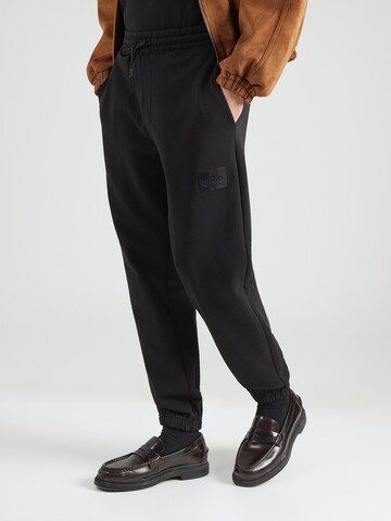 HUGO regular Παντελόνι 'Daylony' σε μαύρο: μπροστά